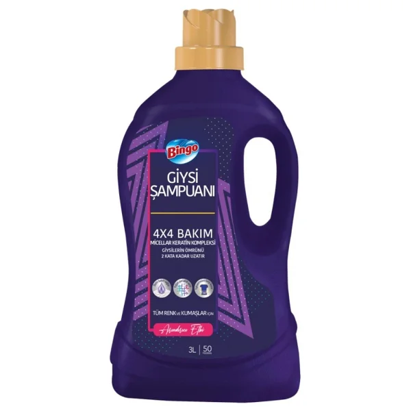 Bingo Giysi Şampuanı 3 lt - Görsel 4