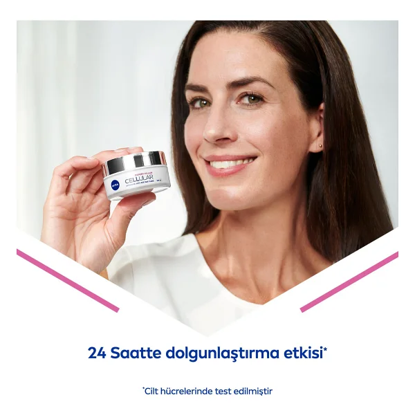 Nivea Cellular Expert Filler Yoğun Yaşlanma Karşıtı 15 Faktör Gündüz Kremi 50 Ml - Görsel 3