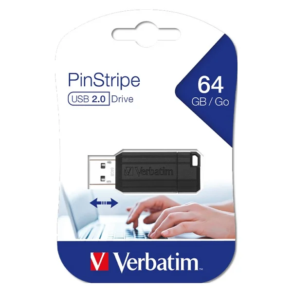 Verbatim Pinstripe 49065 64 GB Flash Bellek - Görsel 9