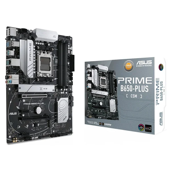 Asus Prime B650-Plus-Csm AMD Am5 DDR5 Atx Anakart - Görsel 2