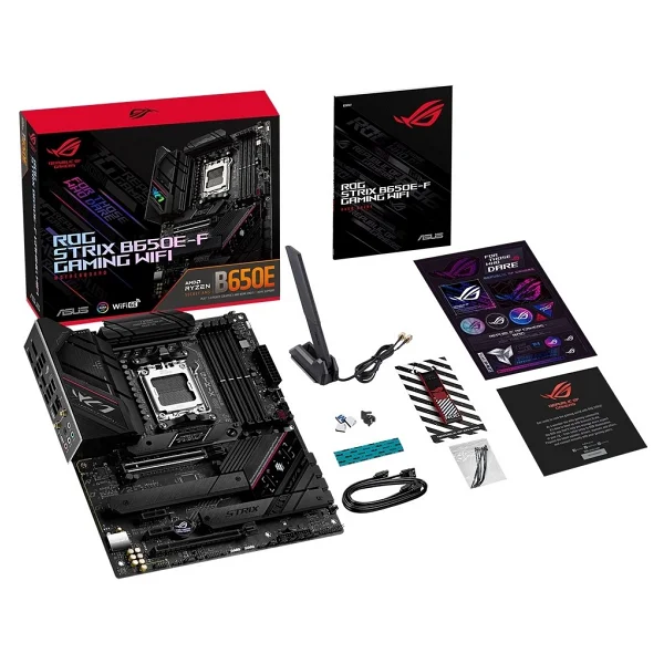 Asus Rog Strix B650e-F Gaming Wi-Fi AMD Am5 DDR5 Atx Anakart - Görsel 5