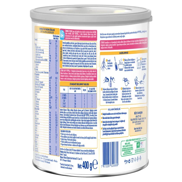 Sma Optipro 1 Probiyotik Bebek Sütü 400 Gr - Görsel 6