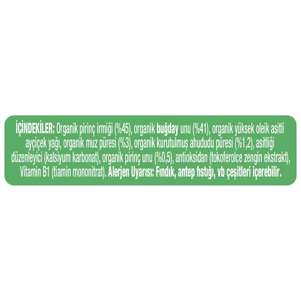 Gerber Organik Pirinçli, Buğdaylı, Muzlu Ve Ahududulu Bebek Atıştırmalığı 35 Gr - Görsel 10