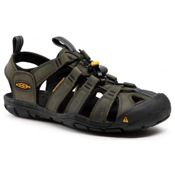 Keen Clearwater Cnx Deri Erkek Sandalet - Görsel 6