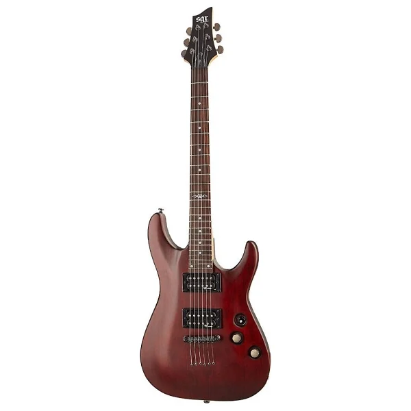Schecter Sgr C-1 Walnut Satin Elektro Gitar - Görsel 2