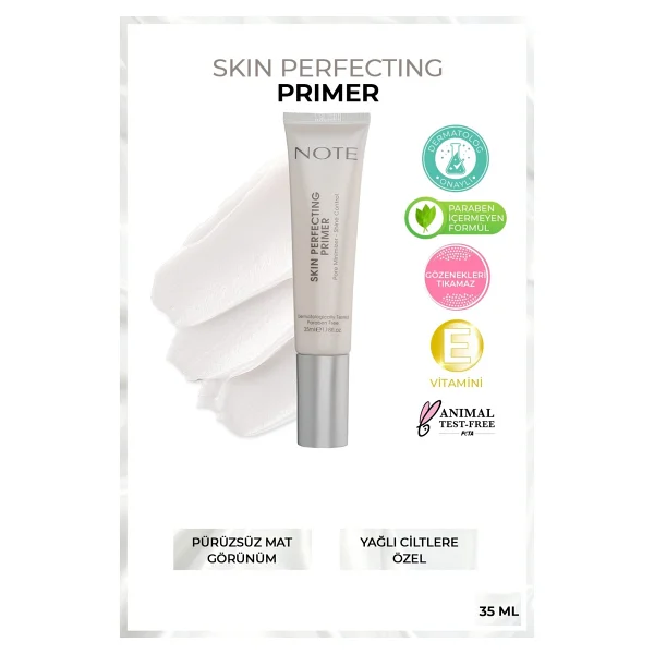 Note Skin Perfecting Primer Matlaştırıcı 35 Ml Makyaj Bazı - Görsel 6