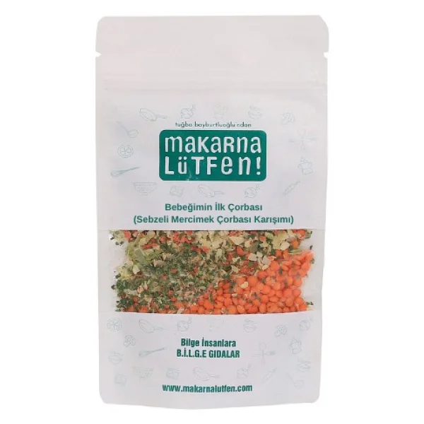 Makarna Lütfen Sebzeli Mercimek Çorbası 50 Gr - Görsel 6