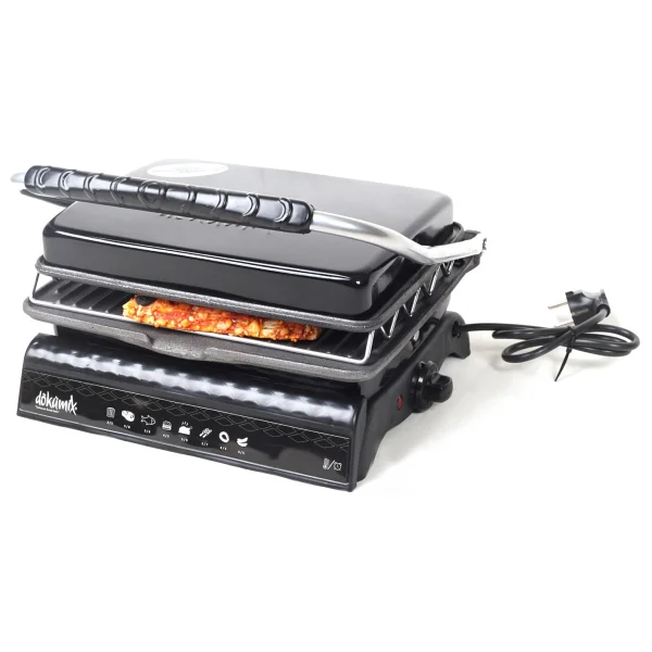Dökümix Ultra Plus Siyah 1800 W Izgara Ve Tost Makinesi - Görsel 3