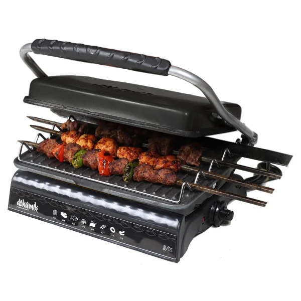 Dökümix Ultra Plus Siyah 1800 W Izgara Ve Tost Makinesi - Görsel 4