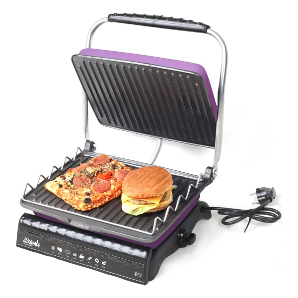 Dökümix Ultra Plus Lila 1800 W Izgara Ve Tost Makinesi - Görsel 2