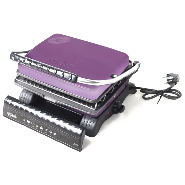 Dökümix Ultra Plus Lila 1800 W Izgara Ve Tost Makinesi - Görsel 3