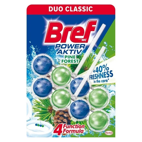 Bref Wc Power Aktiv Duopack Klozet Bloğu Çam - Görsel 2