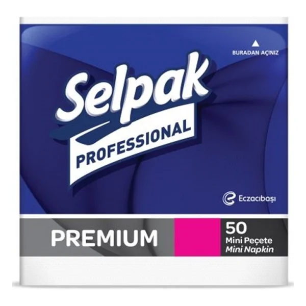 Selpak Professional Premium Mini Peçete - 24x24 Cm - Görsel 2