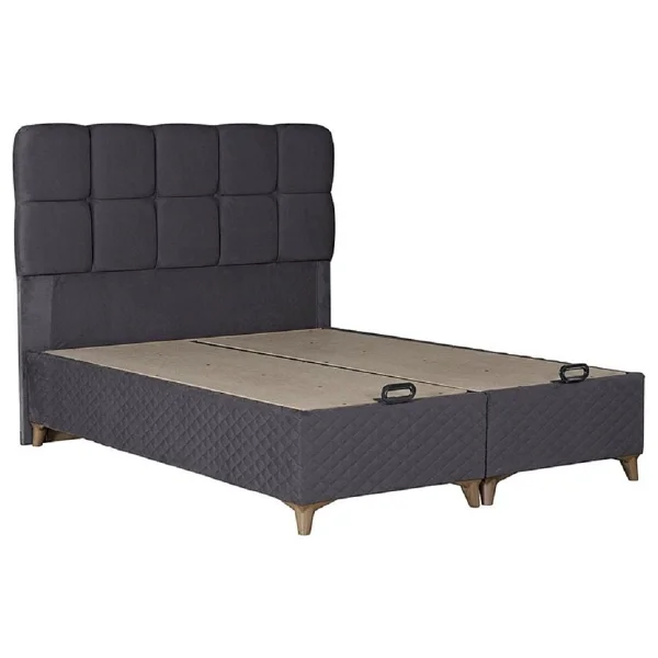 Tutku Yatak Silver Baza 160x200 - 160 X 200 Cm - Gri - Görsel 7