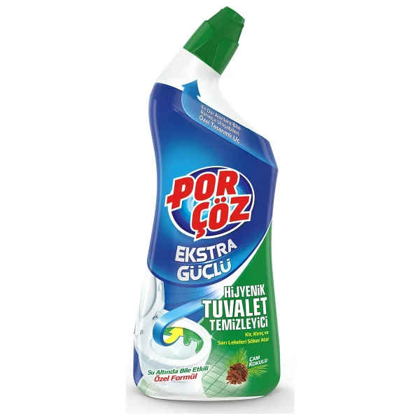 Porçöz Ekstra Çam Kokulu Güçlü Tuvalet Temizleyici 750 Ml - Görsel 3