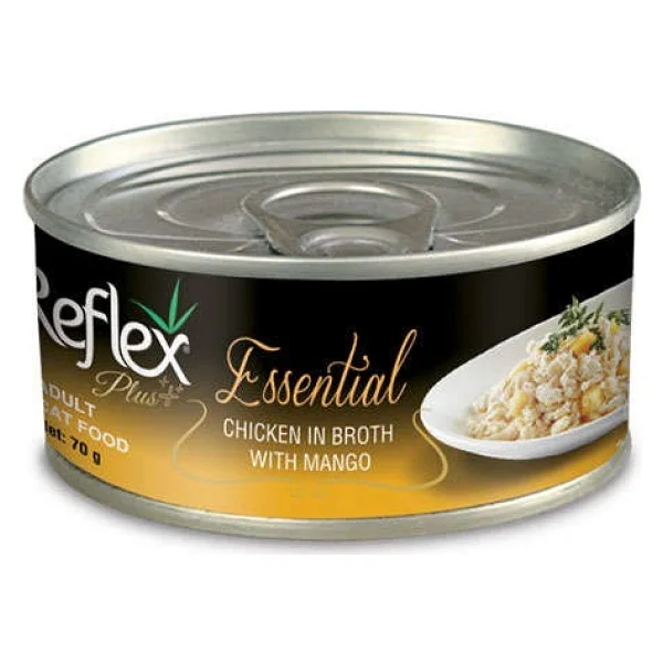 Reflex Plus Essential Tavuklu ve Mangolu 70 gr Yetişkin Konserve Kedi Maması - Görsel 3