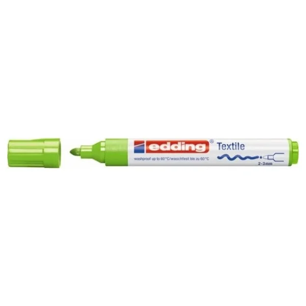 Edding 4500 Tekstil Kalemi Sarı - Görsel 8