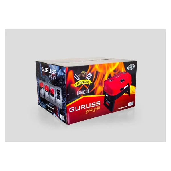 Guruss Go & Grill Gece Mavisi Barbekü Mangal - Görsel 2