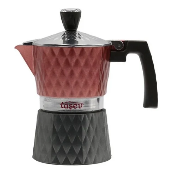 Taşev Diamante 3 Fincan Moka Pot - Görsel 2