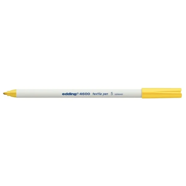 Edding E-4600 Tekstil Kalemi Sarı - Görsel 2