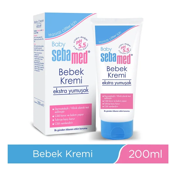 Sebamed Ekstra Yumuşak Bebek Kremi 200 Ml - Görsel 8