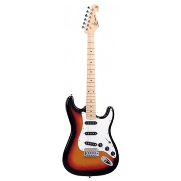Sx Stratocaster 3 Tone Sunburst Elektro Gitar - Görsel 2