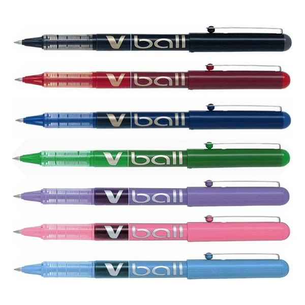 Pilot V-Ball Grip 1.0 Mm Mavi Roller Kalem - Görsel 8