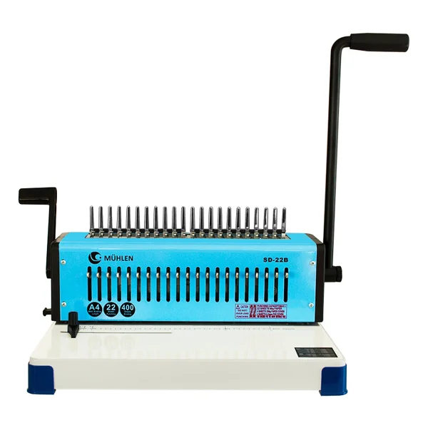 Mühlen Sd-22b Profesyonel Spiral Ciltleme Makinesi - Görsel 10