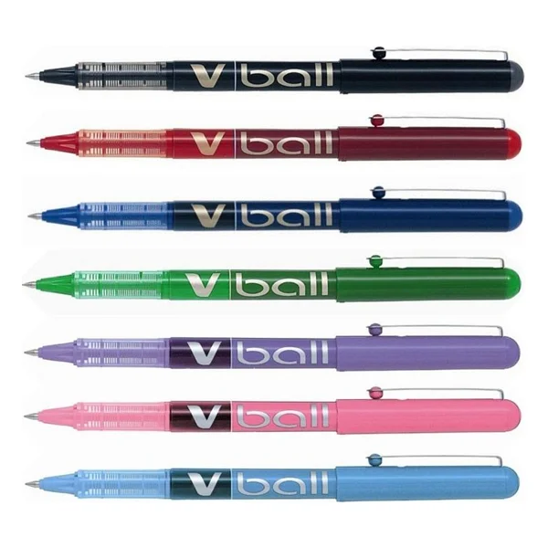 Pilot V-Ball Grip 1.0 Mm Mavi Roller Kalem - Görsel 6