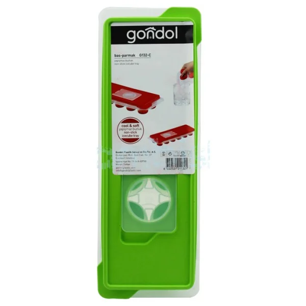 Gondol Kapaklı Silikon Buz Kalıbı Lila - Görsel 5