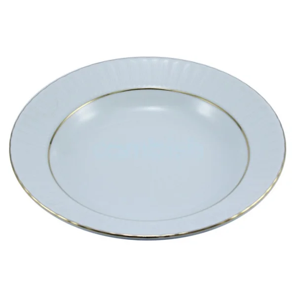 Güral Porselen 12 Parça Çukur Tabak 22cm - Görsel 4