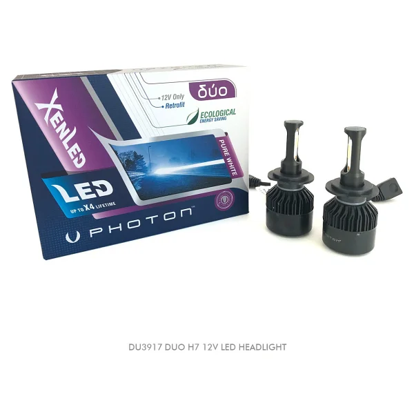 Photon Duo LED Xenon Far Ampulu H1 / H3 / H4 / H7 / H10 / H11/ H27 / 9005 / 9006 - H7 LED - Görsel 4