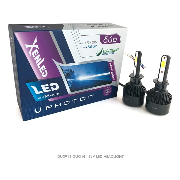 Photon Duo LED Xenon Far Ampulu H1 / H3 / H4 / H7 / H10 / H11/ H27 / 9005 / 9006 - H7 LED - Görsel 5