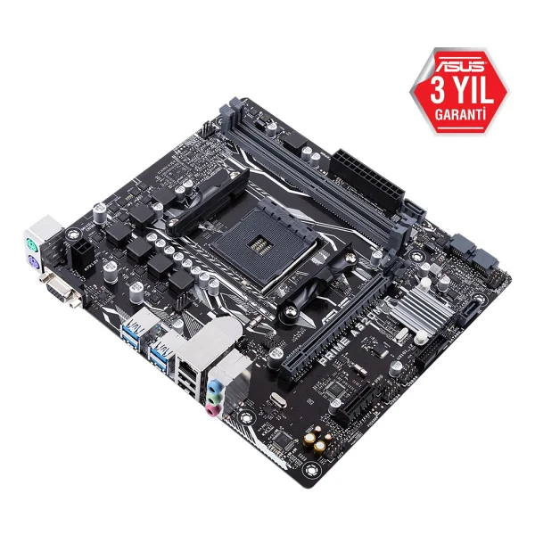 Asus Prime A320m-F AMD Am4 Micro Atx Anakart - Görsel 4