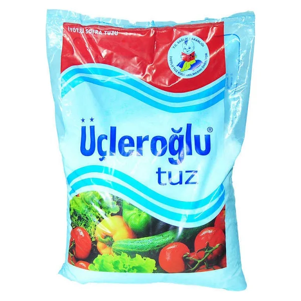 Üçleroğlu İyotlu 1.5 Kg Sofra Tuzu - Görsel 4