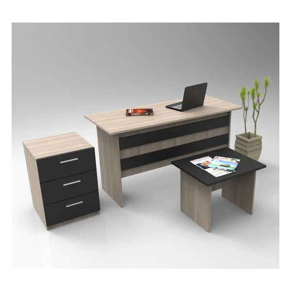 Yurudesign Vario Abc Ofis Büro Masa Takımı 3 Renk - Beyaz - Görsel 7