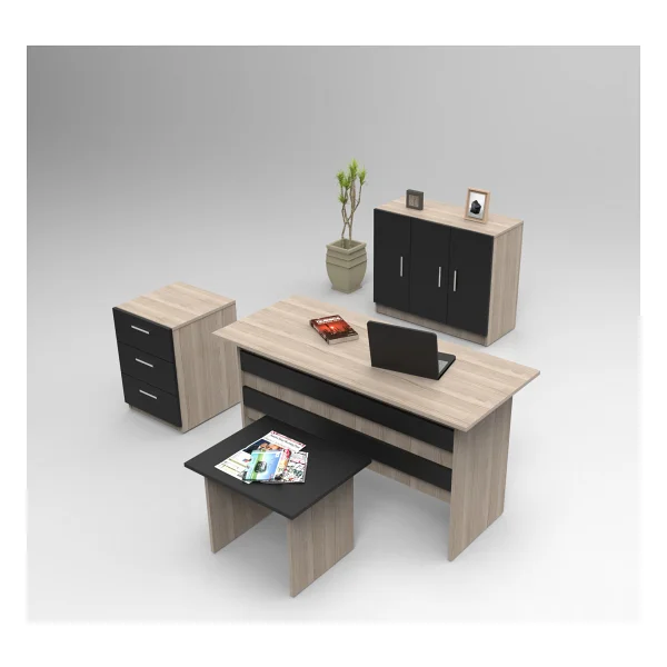 Yurudesign Vario Abce Ofis Büro Masa Takımı 3 Renk - Beyaz - Görsel 10