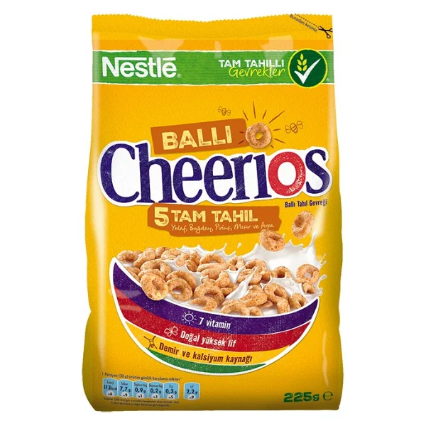 Nestle Cheerios Ballı Tahıl Gevreği 225 Gr - Görsel 6