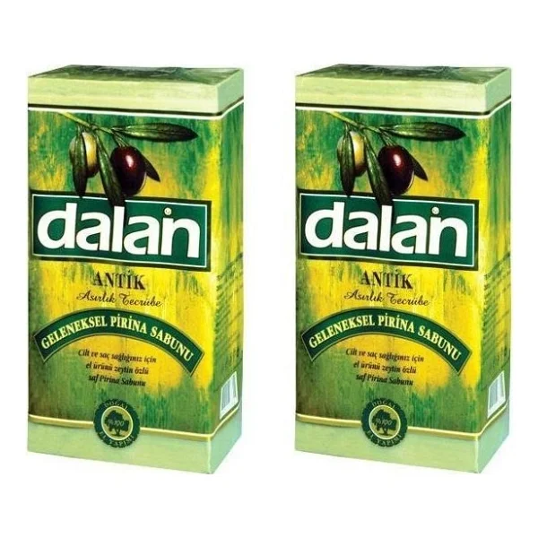 Dalan Antik Geleneksel Yeşil Zeytinyağlı 5x180 Gr 2 Adet Sabun - Görsel 2