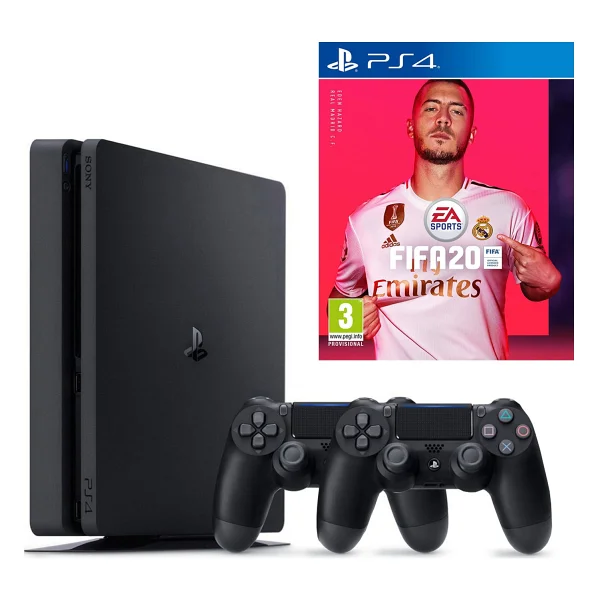 Sony PS4 Slim 500 GB Oyun Konsolu + PS4 Fıfa 20 + 2. PS4 Kol - Görsel 7