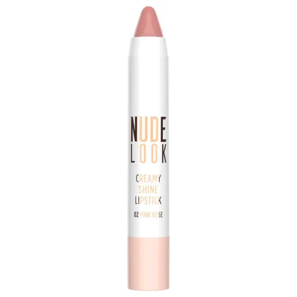 Golden Rose Nude Look Kremsi Işıltılı Kalem Ruj - Görsel 4