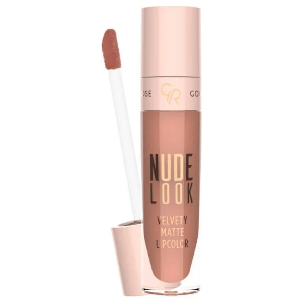 Golden Rose Nude Look Velvety Matte Lipcolor 01 Just Nude Likit Mat Ruj - Görsel 2