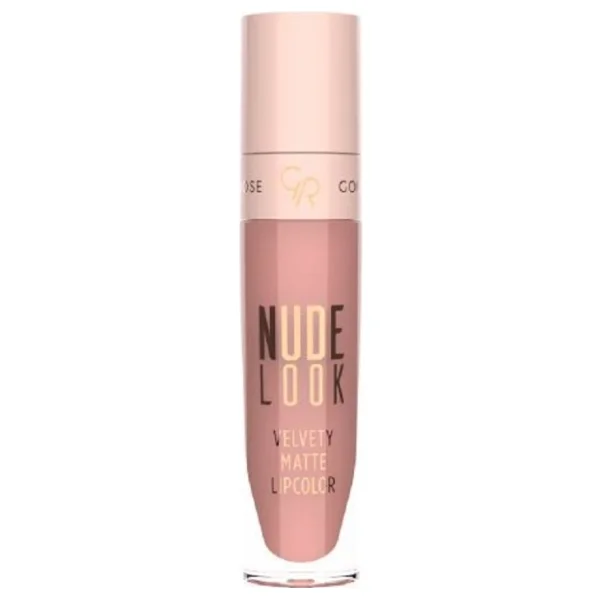 Golden Rose Nude Look Velvety Matte Lipcolor 03 Rosy Likit Mat Ruj - Görsel 2