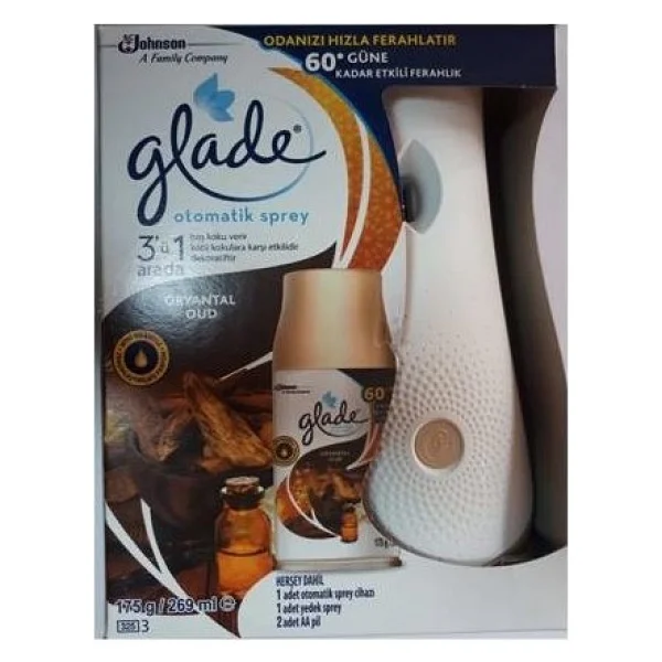 Glade Otomatik Sprey Sistem Ve Yedek Oryantal Oud Oda Kokusu - Görsel 3