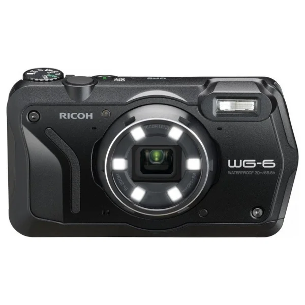 Ricoh Wg-6 Dijital Kompakt Outdoor Siyah Fotoğraf Makinesi - Görsel 5