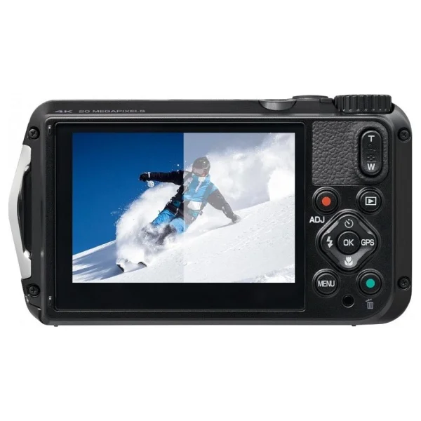 Ricoh Wg-6 Dijital Kompakt Outdoor Siyah Fotoğraf Makinesi - Görsel 8
