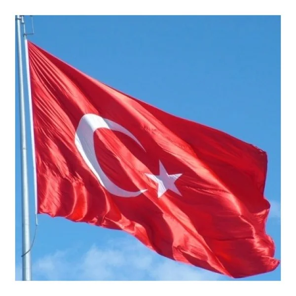 Türk Bayrağı 70x105 Cm Raşel Kumaş - Görsel 3