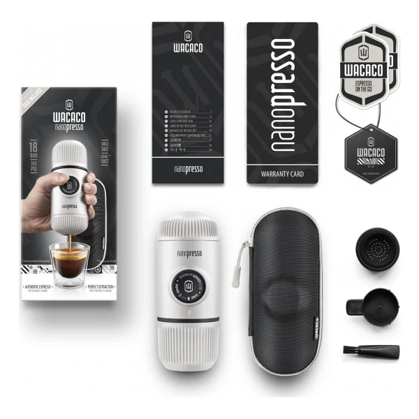 Wacaco Nanopresso Beyaz Manuel Espresso Makinesi - Görsel 5