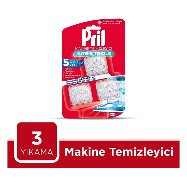 Pril 3'lü Makine Temizleyici Kapsül - Görsel 6