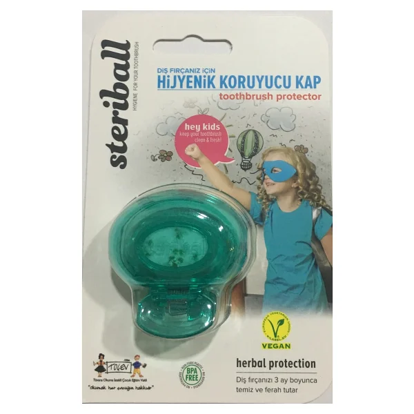 Steriball Çocuklar İçin Diş Fırçası Koruma Kabı - Görsel 2